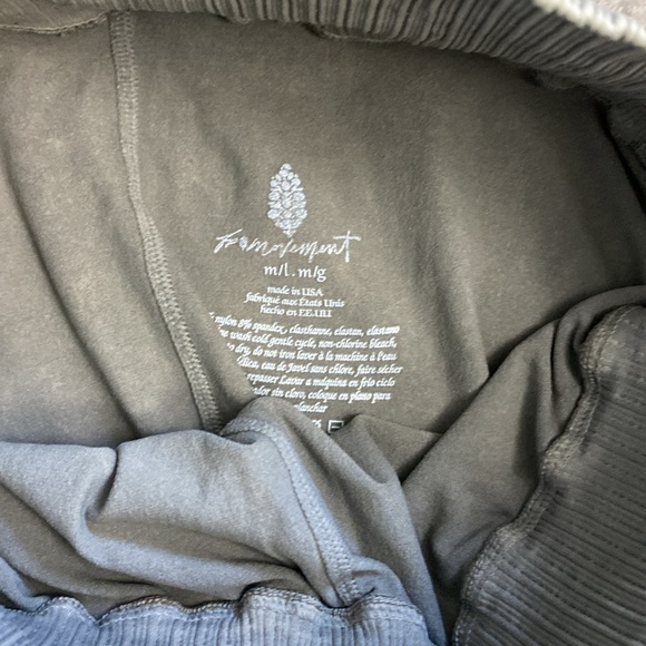 Free People Blue and Gray Pants Set - Picture 4 of 5